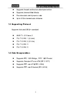 Preview for 8 page of Tenda D820R User Manual