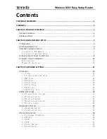 Preview for 3 page of Tenda F357 User Manual