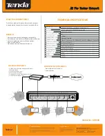 Preview for 2 page of Tenda G1008D Technical Specifications