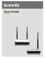 Tenda N3 11N User Manual preview