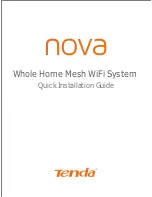 Tenda Nova MW6 Quick Installation Manual preview