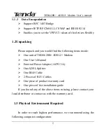 Preview for 4 page of Tenda TED8620B+ User Manual