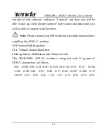 Preview for 16 page of Tenda TED8620B+ User Manual