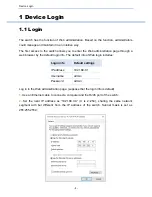 Preview for 7 page of Tenda TEF1210P-8-150W User Manual