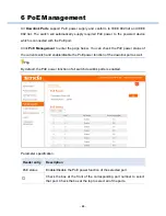 Preview for 35 page of Tenda TEF1210P-8-150W User Manual