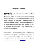 Tenda TEG1016G Manual preview