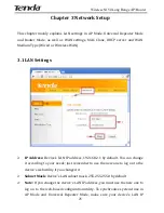 Preview for 25 page of Tenda teg2124t User Manual
