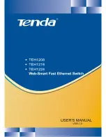 Preview for 1 page of Tenda TEH1208 User Manual