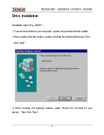 Предварительный просмотр 6 страницы Tenda TEM5608U User Manual