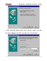 Предварительный просмотр 7 страницы Tenda TEM5608U User Manual