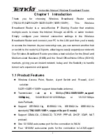 Preview for 4 page of Tenda TWL108R User Manual