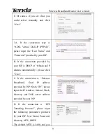 Preview for 12 page of Tenda W168R User Manual