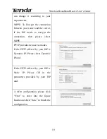 Preview for 13 page of Tenda W168R User Manual