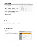 Preview for 15 page of Tenda W168R User Manual