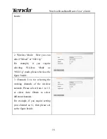 Preview for 21 page of Tenda W168R User Manual