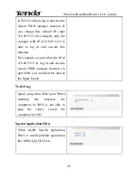 Preview for 46 page of Tenda W168R User Manual