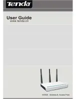 Tenda W300A User Manual preview