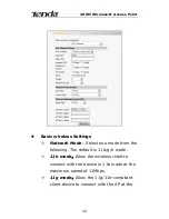 Preview for 48 page of Tenda W300A User Manual