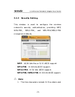 Preview for 23 page of Tenda W302C User Manual