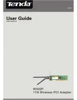 Tenda W302P User Manual preview