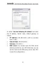 Preview for 18 page of Tenda W311R User Manual