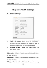 Preview for 33 page of Tenda W311R User Manual