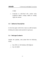 Preview for 7 page of Tenda W311U 11N User Manual