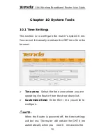 Предварительный просмотр 75 страницы Tenda W316R User Manual
