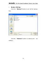 Предварительный просмотр 80 страницы Tenda W316R User Manual