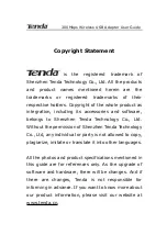 Preview for 2 page of Tenda W322U User Manual