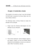 Preview for 8 page of Tenda W322U User Manual