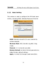 Preview for 23 page of Tenda W322U User Manual