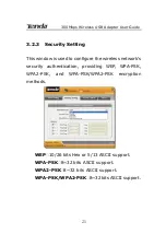 Preview for 24 page of Tenda W322U User Manual