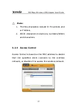 Preview for 25 page of Tenda W322U User Manual