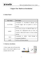 Preview for 4 page of Tenda W541R User Manual