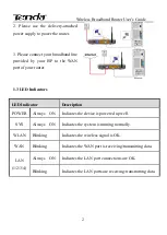 Preview for 5 page of Tenda W541R User Manual