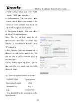 Preview for 27 page of Tenda W541R User Manual