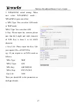 Preview for 30 page of Tenda W541R User Manual