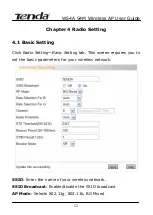 Preview for 15 page of Tenda W54A User Manual