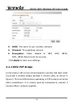 Preview for 19 page of Tenda W54A User Manual