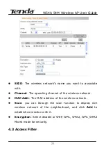 Preview for 26 page of Tenda W54A User Manual