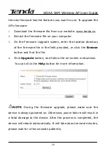 Preview for 29 page of Tenda W54A User Manual