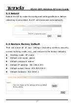 Preview for 30 page of Tenda W54A User Manual