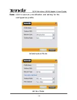 Preview for 13 page of Tenda W54U User Manual