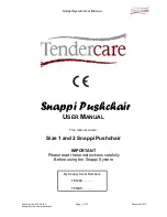 Preview for 1 page of Tendercare Snappi User Manual