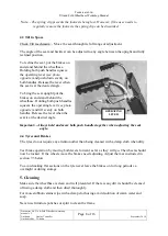 Preview for 8 page of Tendercare TILT and FOLD Workshop Manual