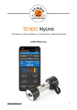 Предварительный просмотр 1 страницы TENDO MyUnit User Manual