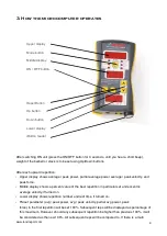 Предварительный просмотр 9 страницы TENDO V- 316 User Manual