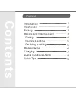 Preview for 2 page of TendyStar TDS-801 User Manual