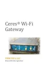 TENETICS, LLC Ceres Manual preview